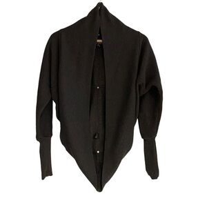 MIKK ATHLETICA grey cocoon sweatshirt - size small